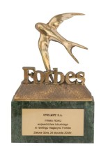 COMPANY OF THE YEAR 2007 LUBUSKIE PROVINCE IN THE FORBES RANKING