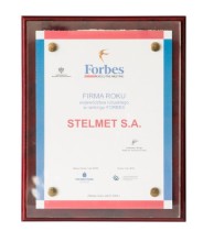 COMPANY OF THE YEAR OF LUBUSKIE PROVINCE IN THE FORBES RANKING